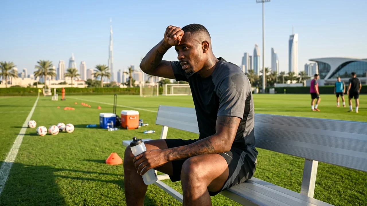 Mario Balotelli durante una partita di calcio