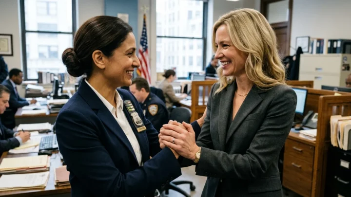 Mariska Hargitay as Olivia Benson on Law and Order SVU
