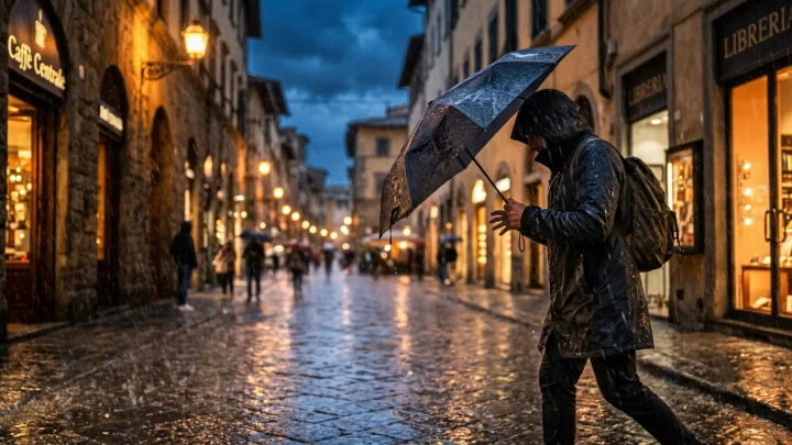 Mappa radar e monitoraggio delle perturbazioni atmosferiche sull'Italia