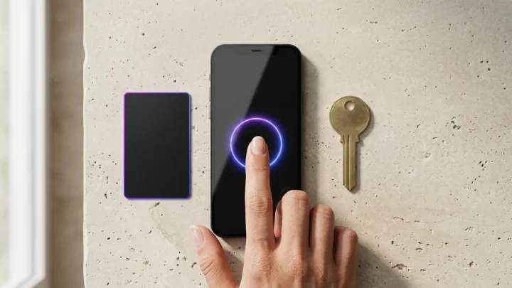 Schermata smartphone con errore di accesso all'applicazione bancaria Revolut