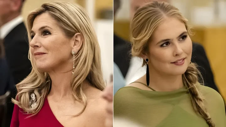 Queen Máxima and Princess Catharina-Amalia Command Noordeinde Palace in Bold Clash of Jewel Tones at Council of State Gala
