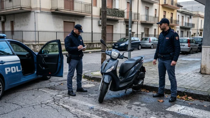 Agenti della Polizia di Stato impegnati nei controlli sul territorio