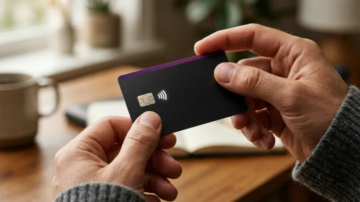 Interfaccia dell'applicazione Revolut aperta su uno smartphone moderno