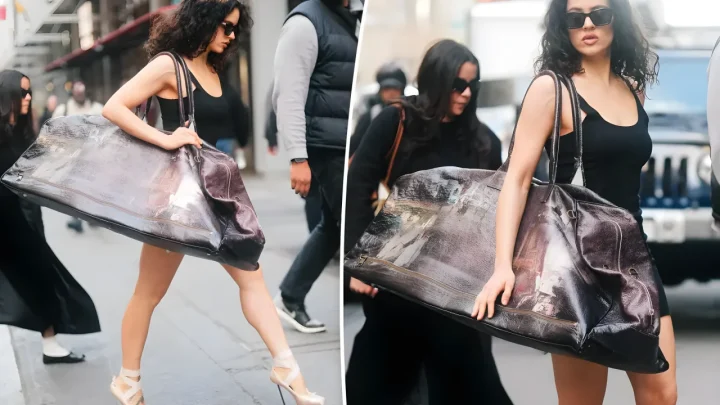Rosalía Shuts Down Manhattan With a Jaw-Dropping 3-Foot Carryall and Historic Lady Gaga Ballet Platforms