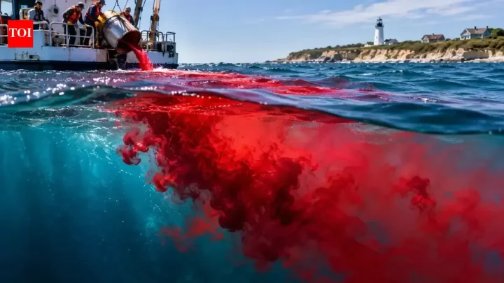 Scientists Injected 130 Gallons of Red Dye off Martha’s Vineyard—and Discovered an Invisible Ocean Barrier
