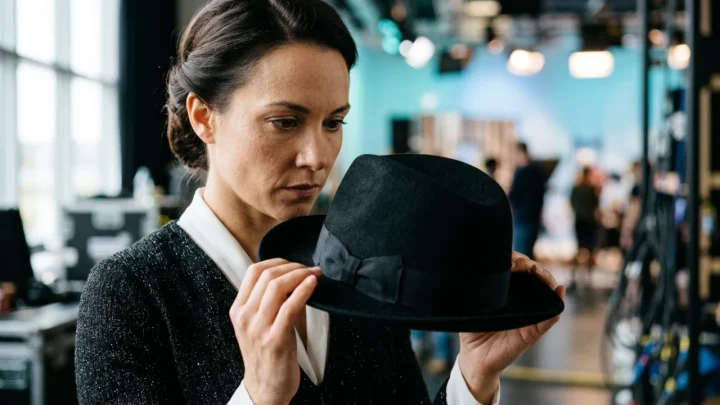 Selma sul palco televisivo durante un'esibizione a Tale e Quale Show