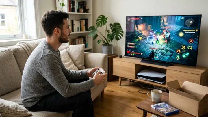 Smart TV Sony BRAVIA 6 OLED da 55 pollici vista frontale