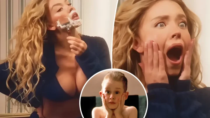 Sydney Sweeney Recreates the Iconic ‘Home Alone’ Aftershave Scream in New Holiday Campaign for Her Syrn Brand