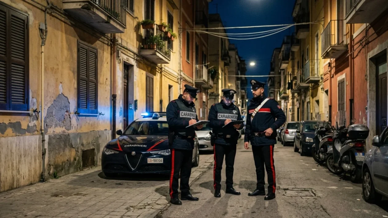 Gazzella dei Carabinieri impegnata nei controlli sul territorio per violenza domestica