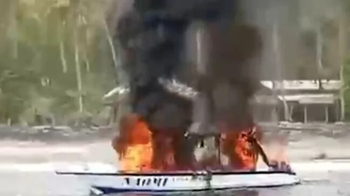 Tourists Forced to Leap into the Ocean After Snorkeling Boat Suddenly Explodes off the Coast of Bali