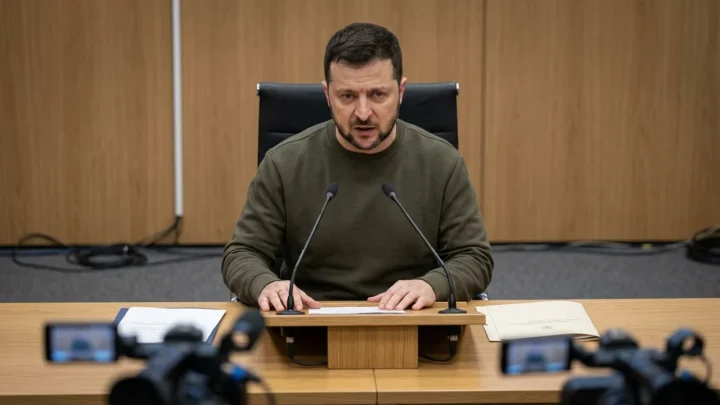Volodymyr Zelensky e il dibattito sulle sanzioni internazionali alla Russia