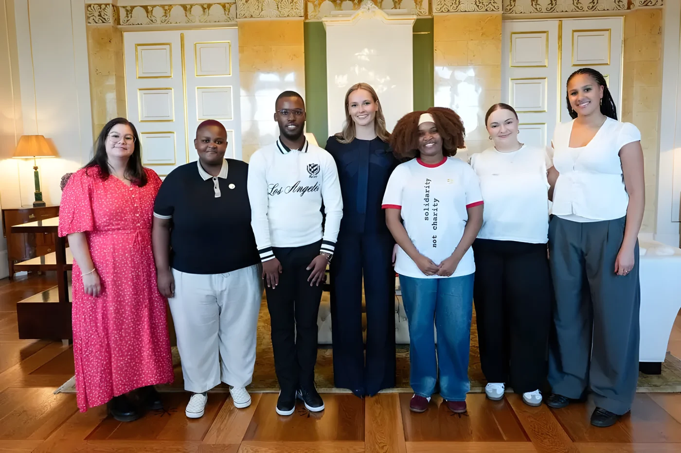 Crown Princess Ingrid Alexandra receives representatives of Operation Day