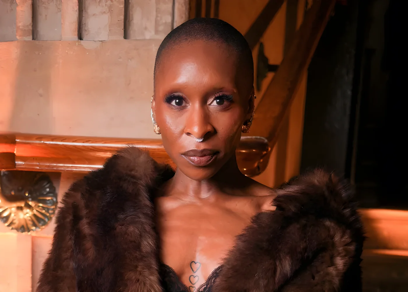 Cynthia Erivo at Paris Fashion Week on October 4, 2026.