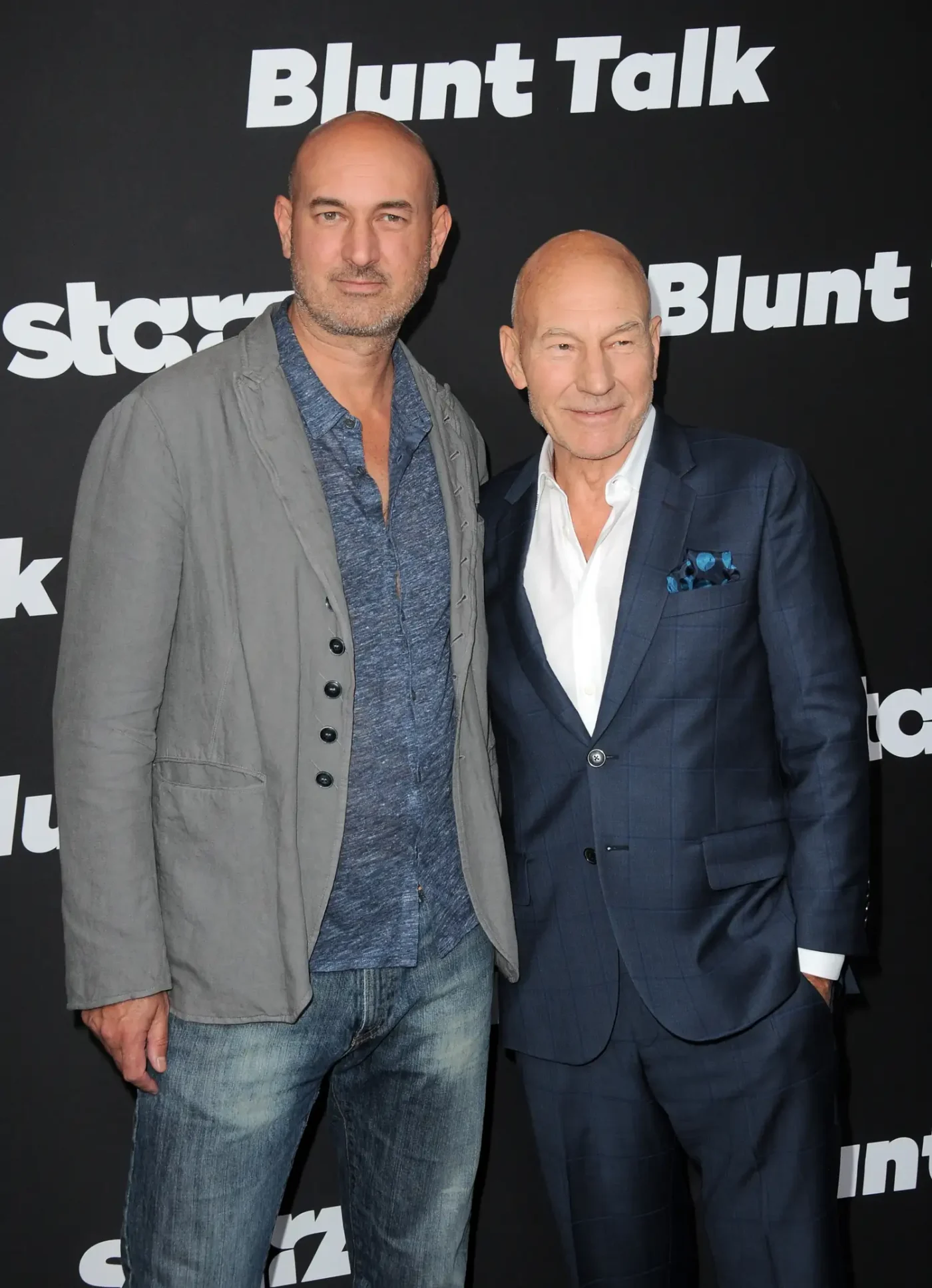 Daniel Stewart and Patrick Stewart
