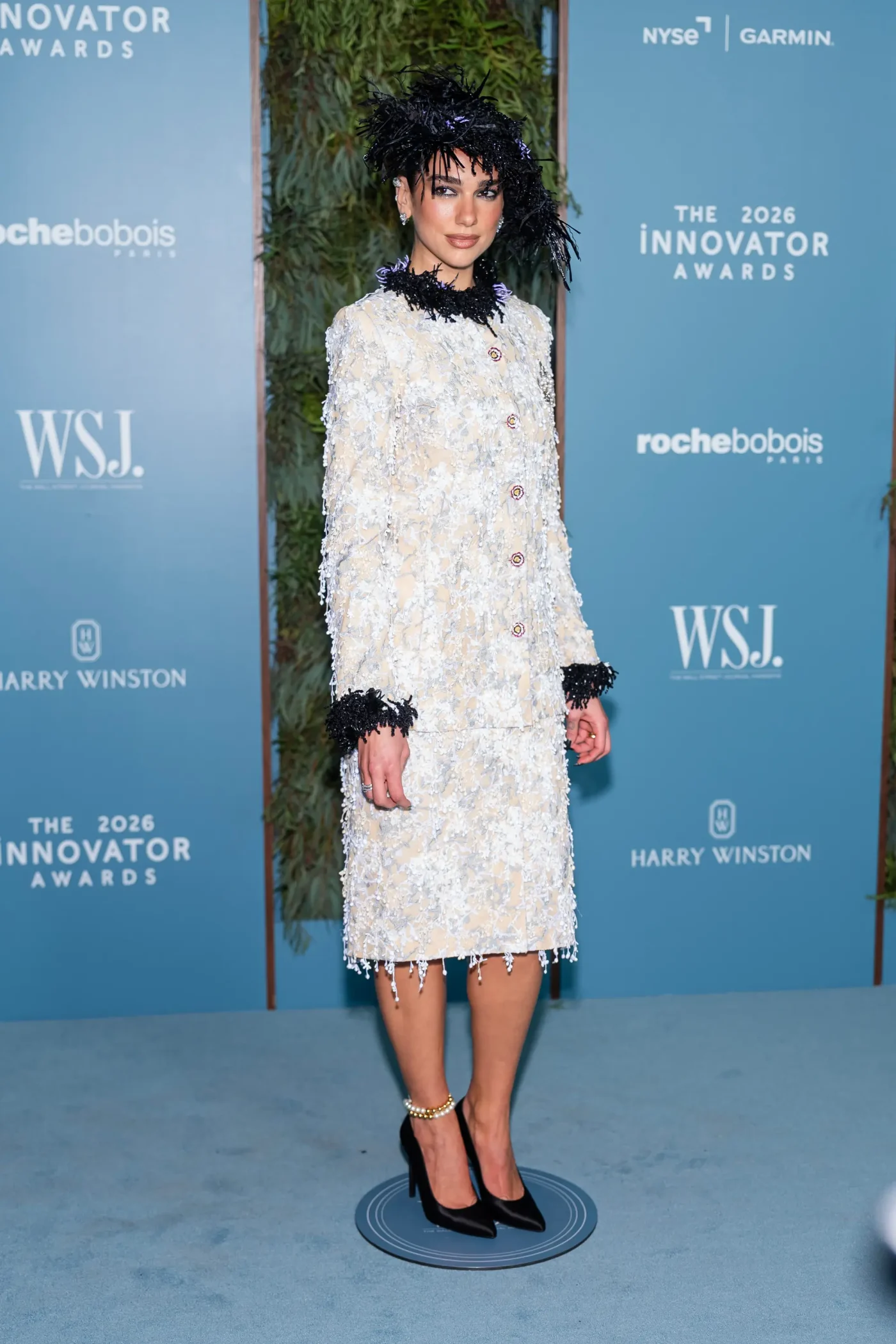Dua Lipa attends the WSJ Magazine Innovator Awards.