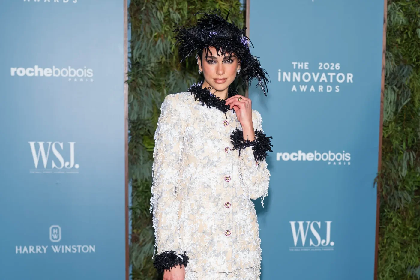 Dua Lipa attends the WSJ Magazine Innovator Awards in New York City.