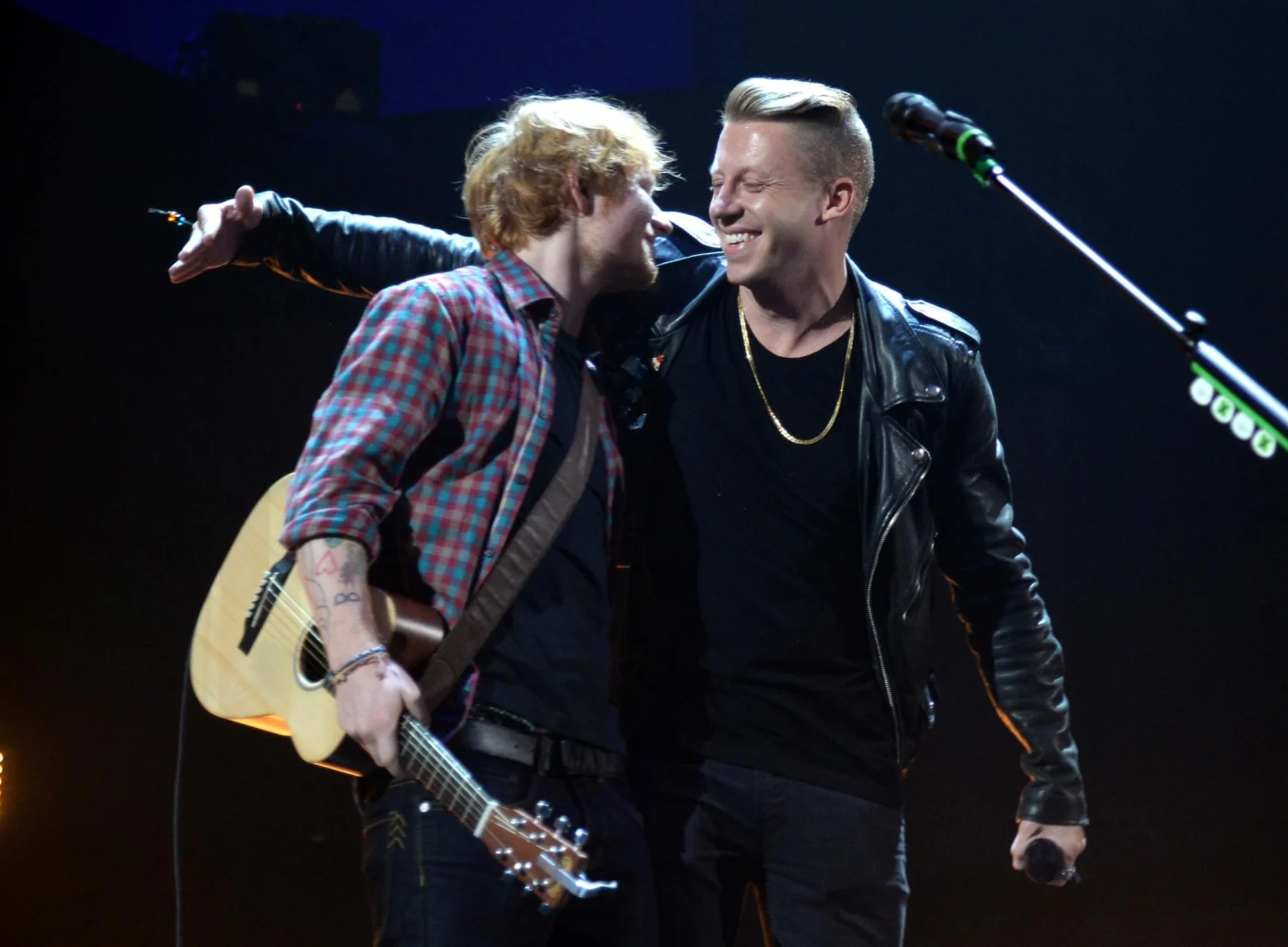 Ed Sheeran and Macklemore