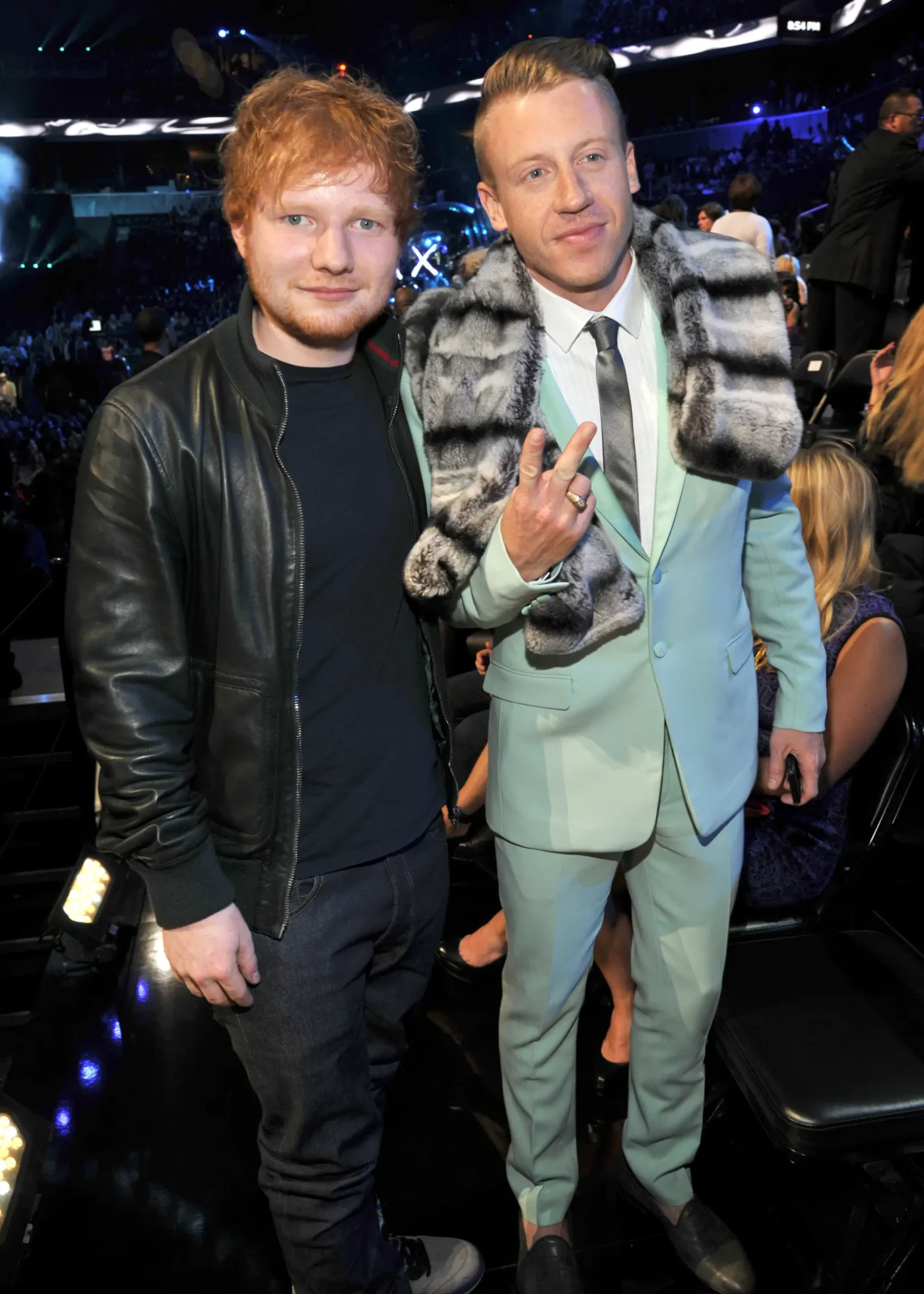 Ed Sheeran and Macklemore