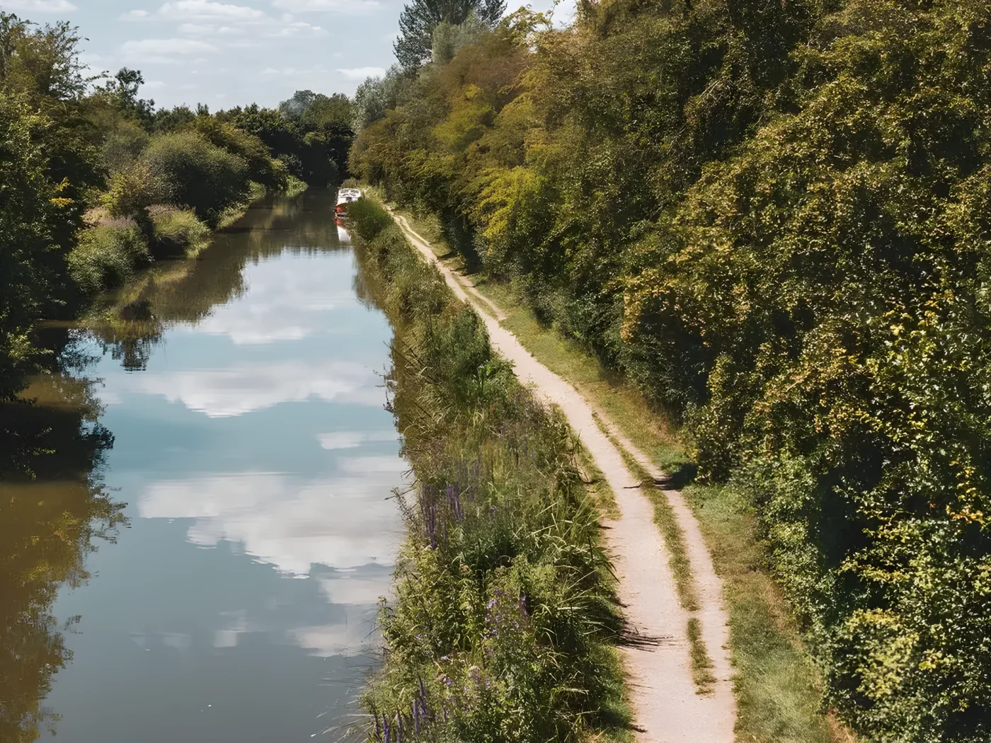 footpath along canal