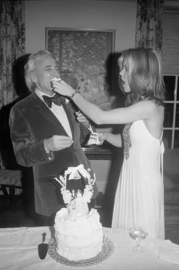 George Huntington Hartford II and bride wedding