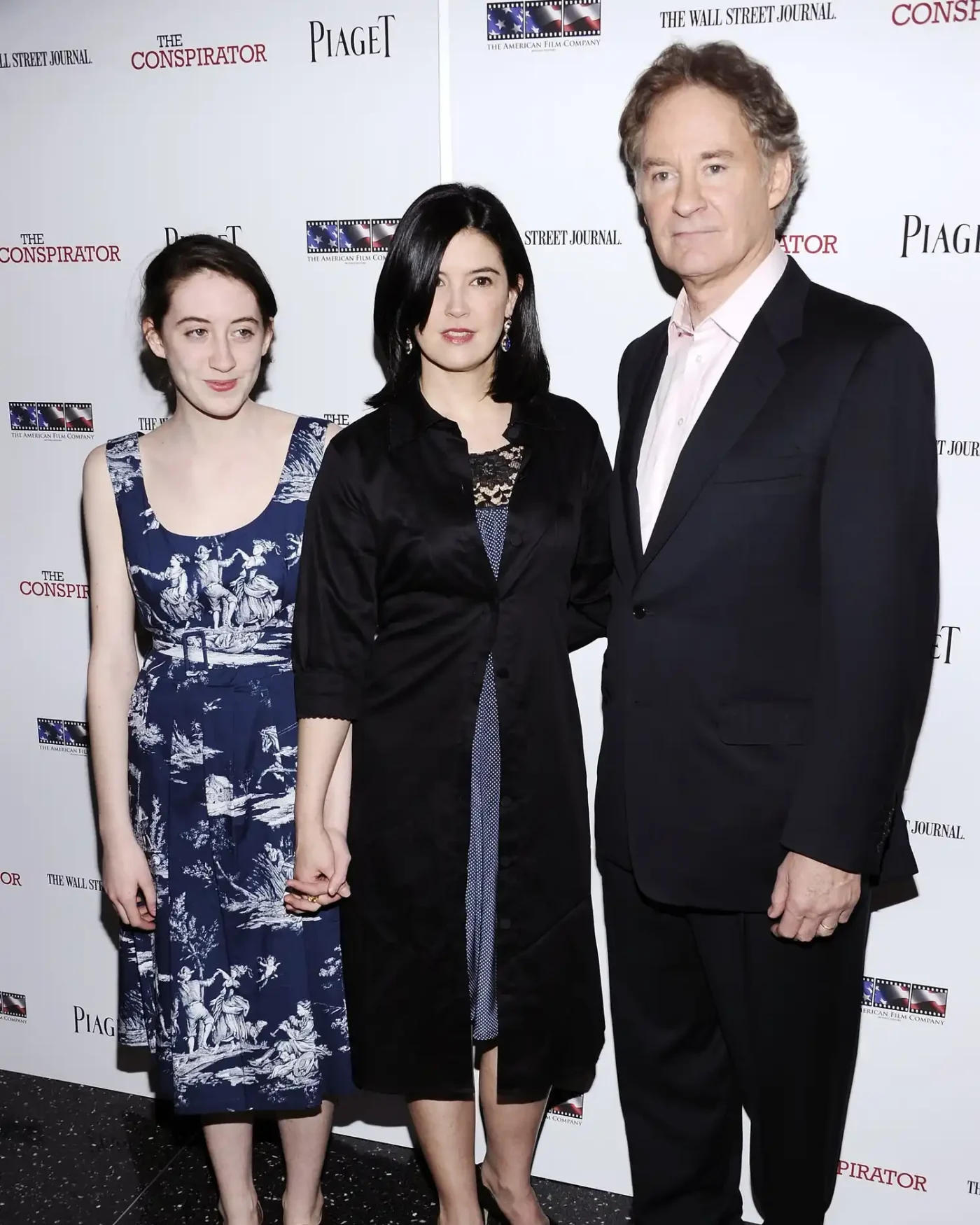 Greta Simone Kline, Phoebe Cates and Kevin Kline attend the New York Premiere of