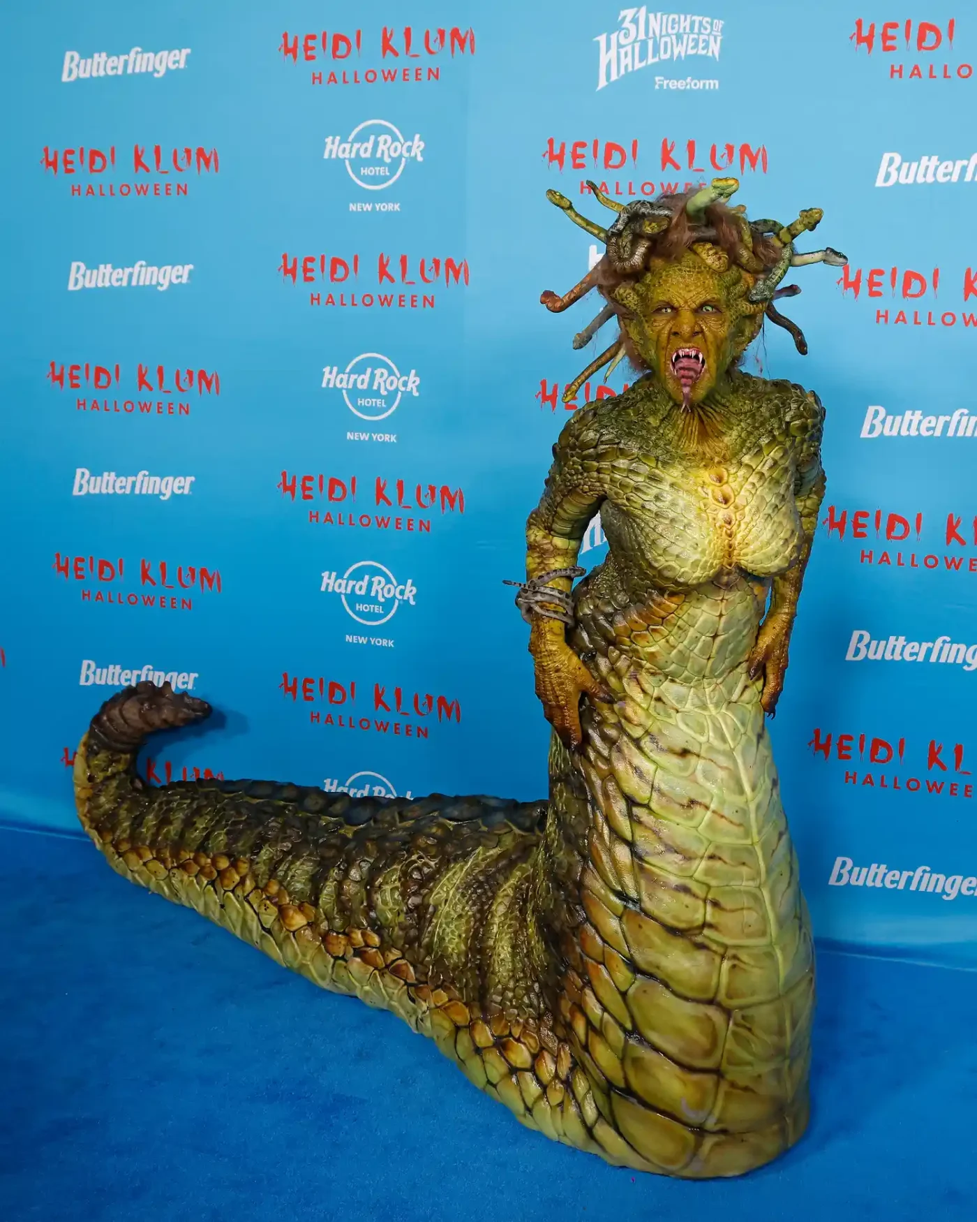 Heidi Klum attends the 2025 Heidi Klum Halloween Party on October 31, 2025 in New York City