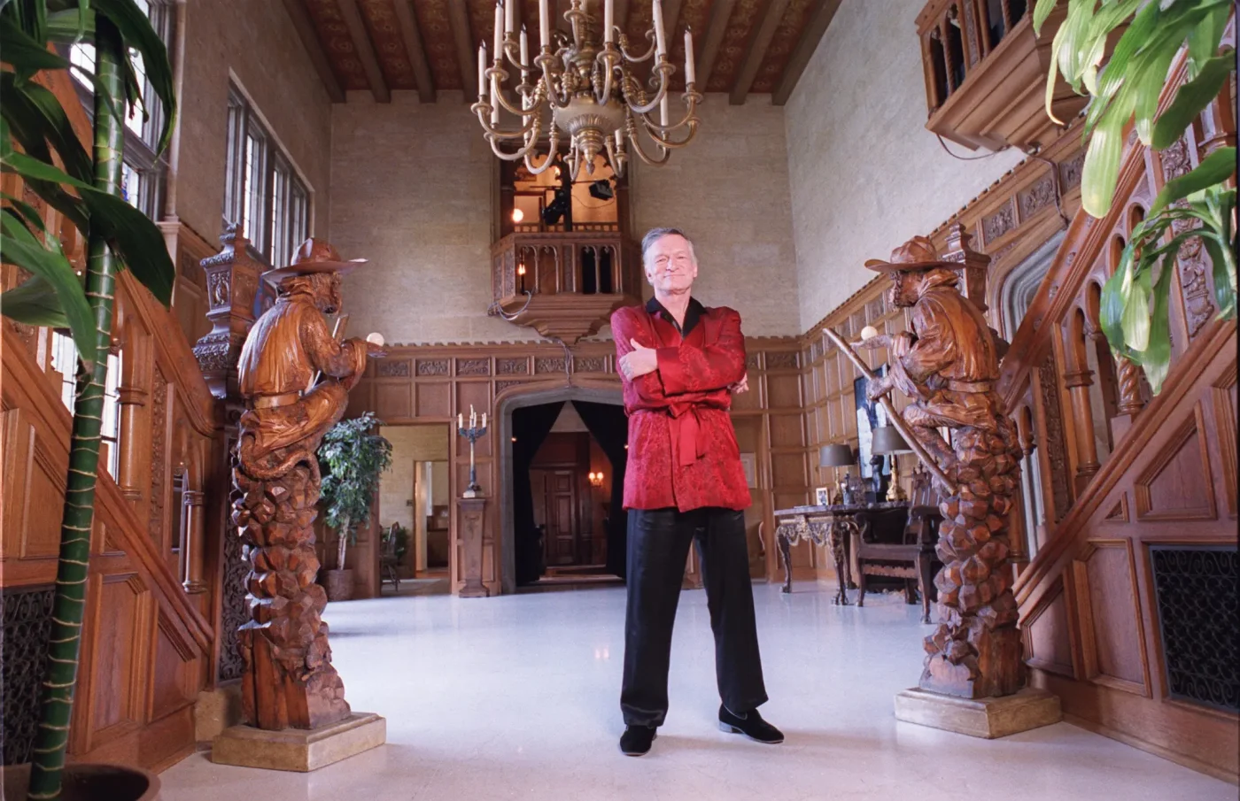 Hugh Hefner.