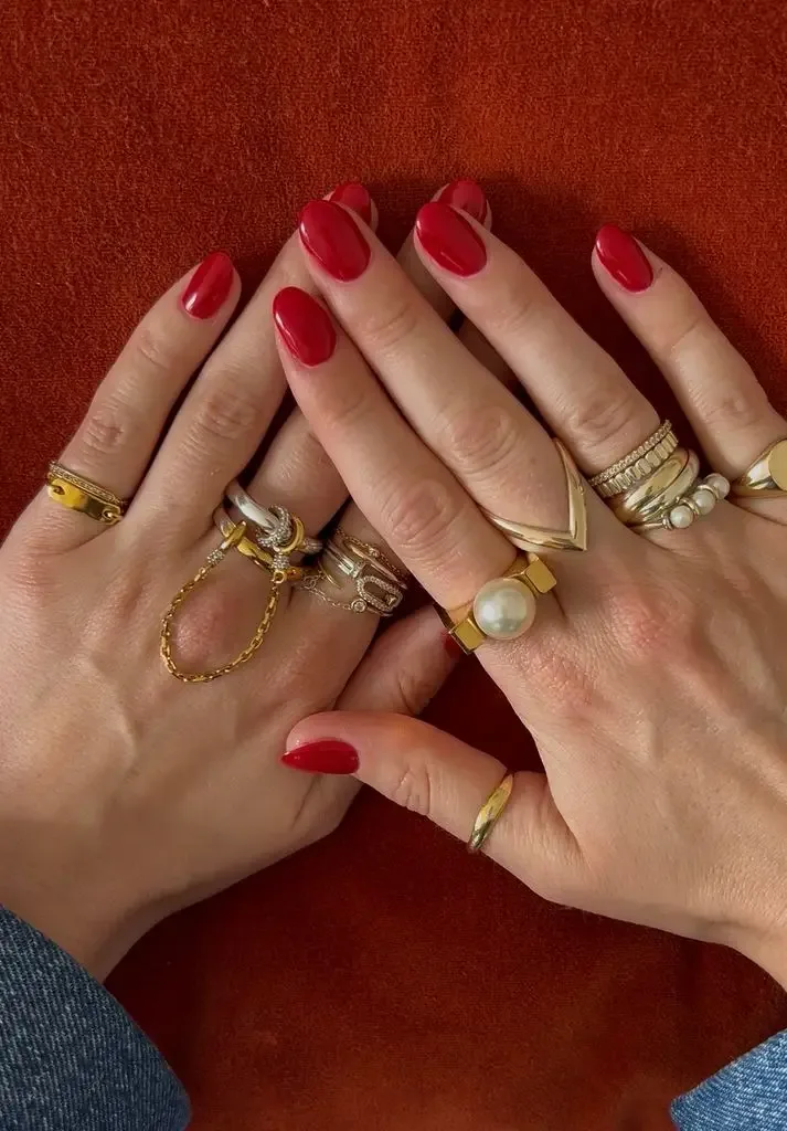 I love jewellery, but the majority of these rings belong to my mum and make me feel comforted on difficult days