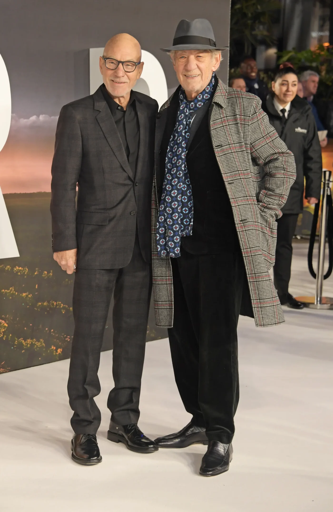 Ian McKellen and Patrick Stewart