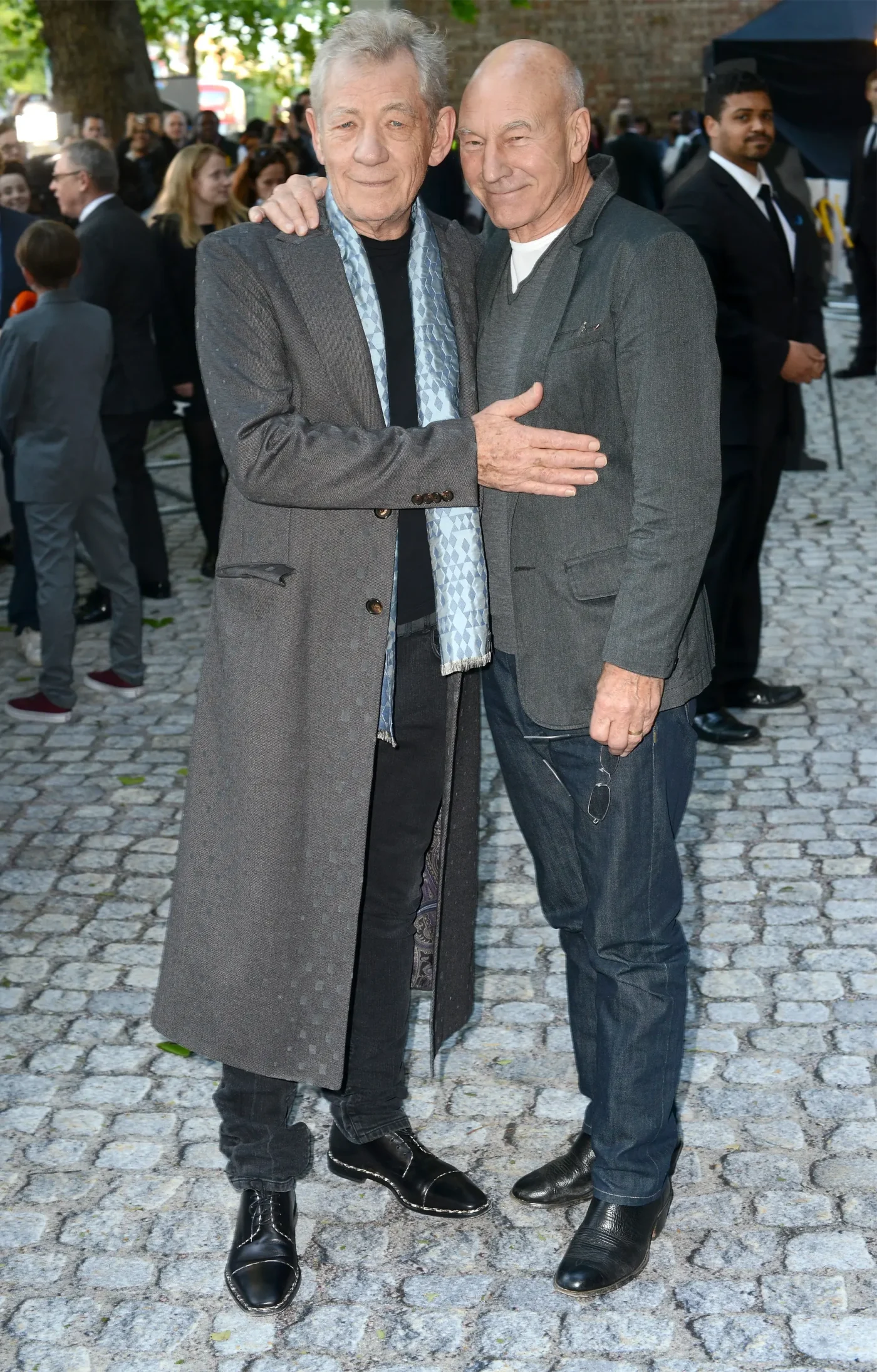 Ian McKellen and Patrick Stewart