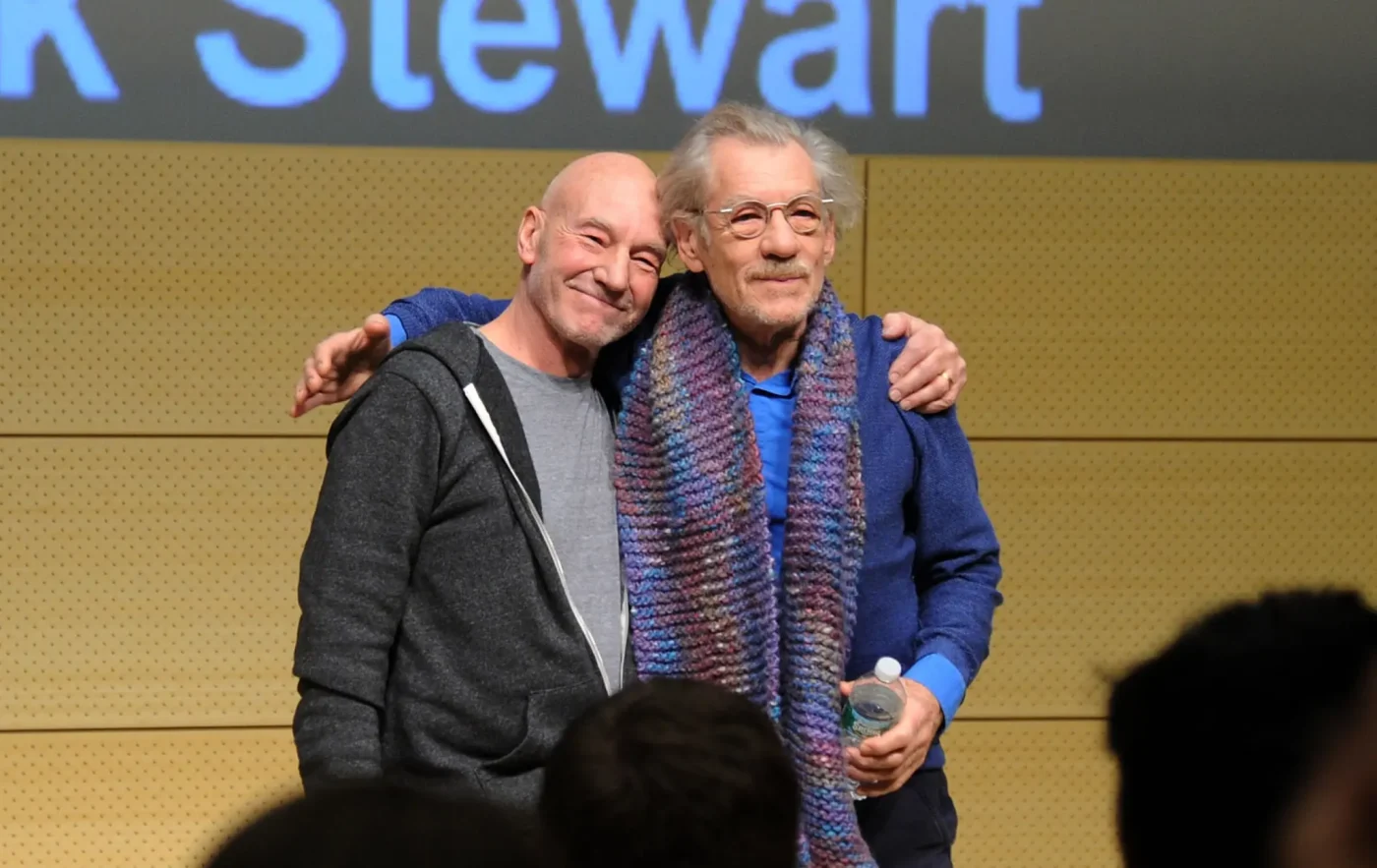 Ian McKellen and Patrick Stewart