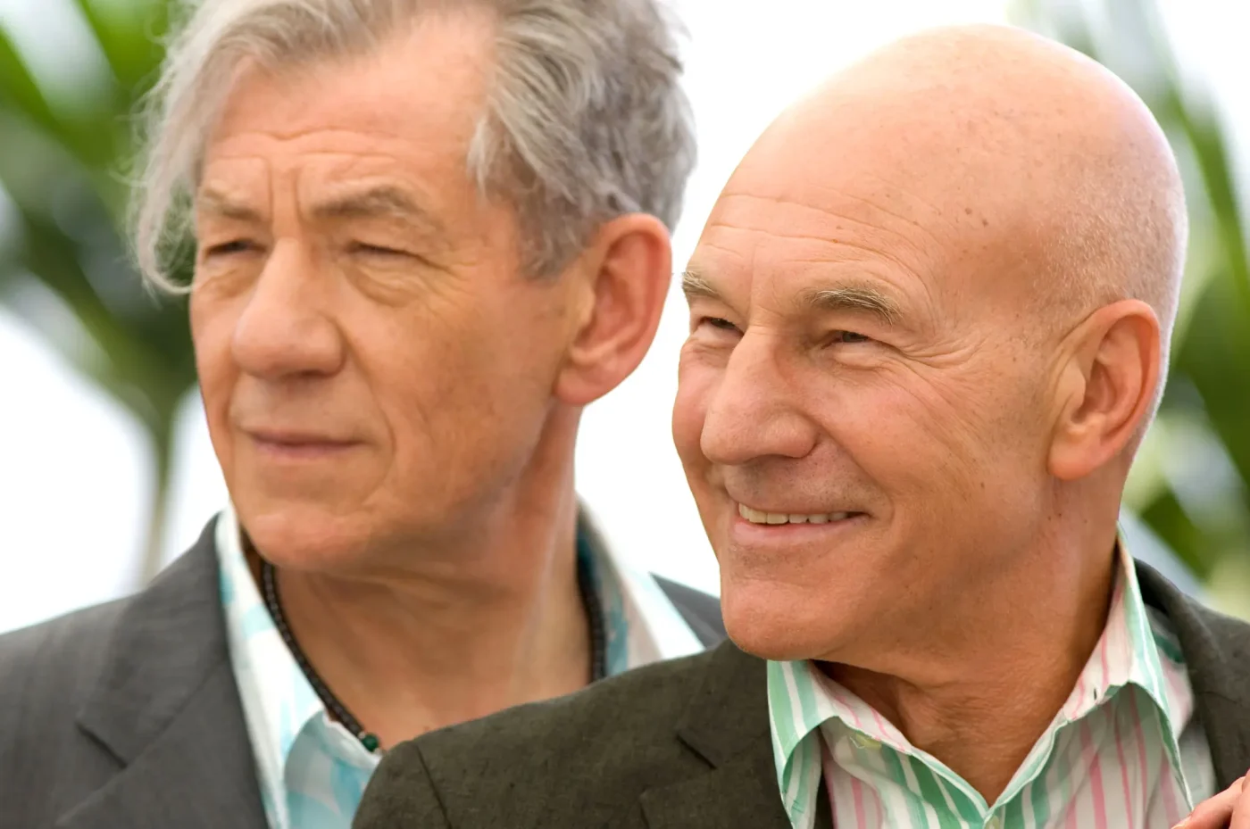 Ian McKellen and Patrick Stewart