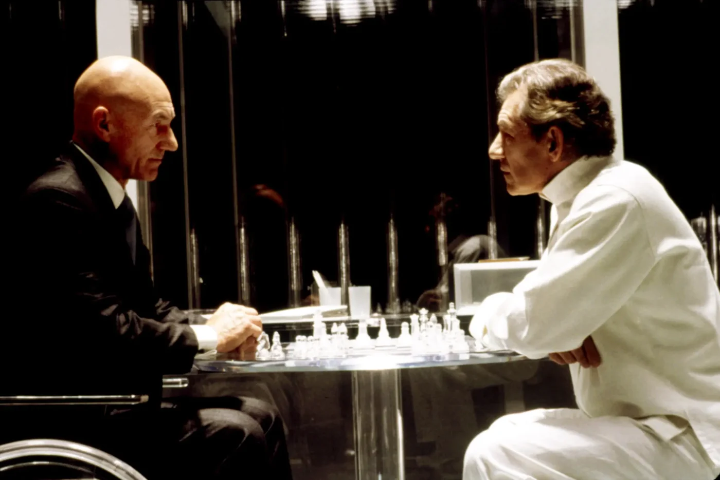 Ian McKellen and Patrick Stewart