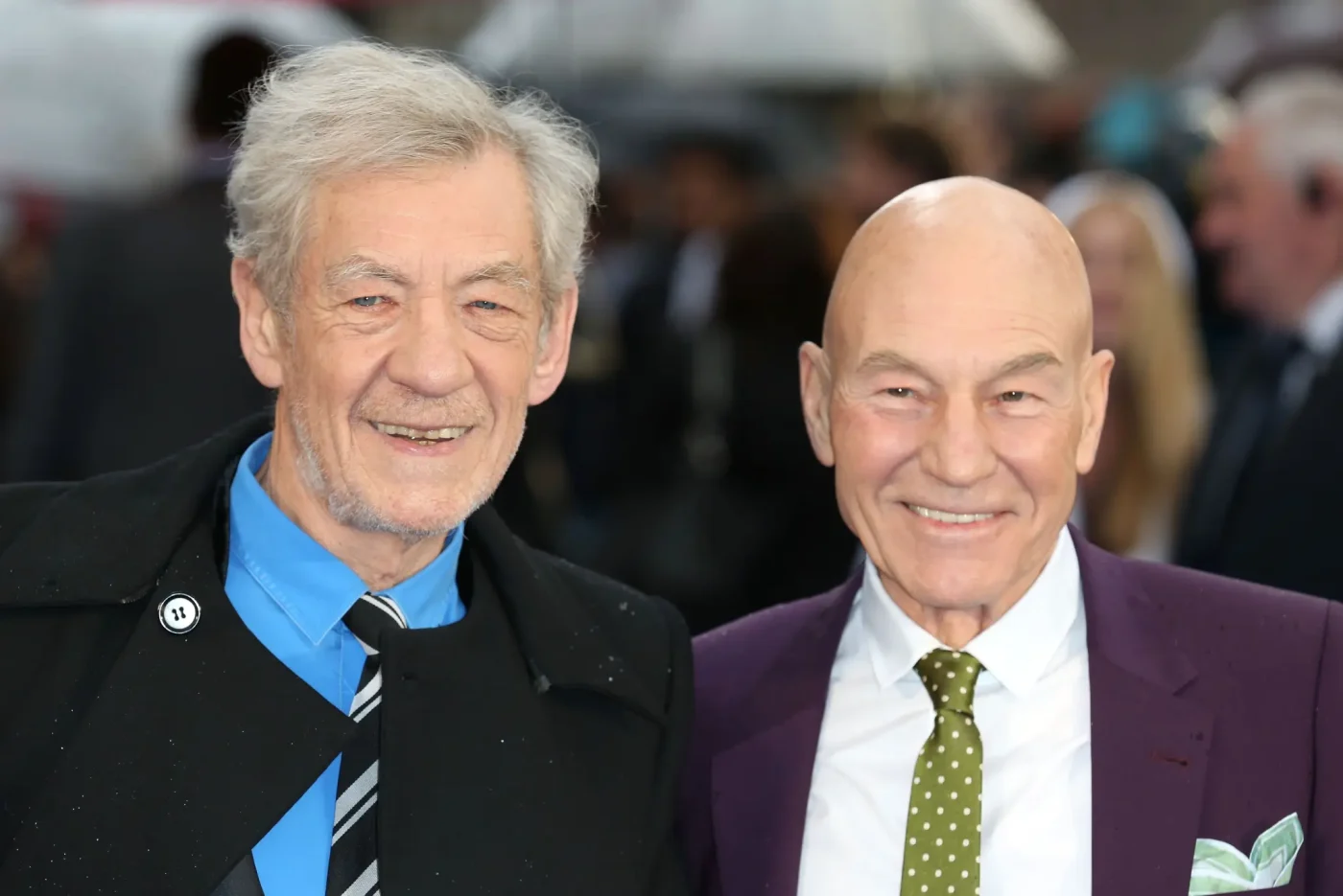 Ian McKellen and Patrick Stewart