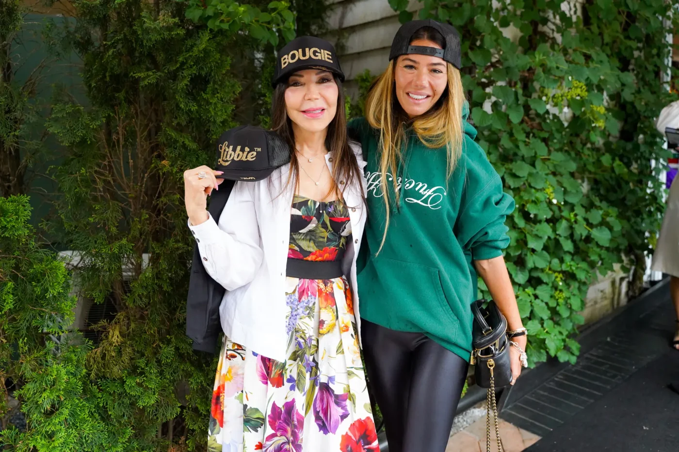 Jane Scher and Libbie Mugrabi pose together.
