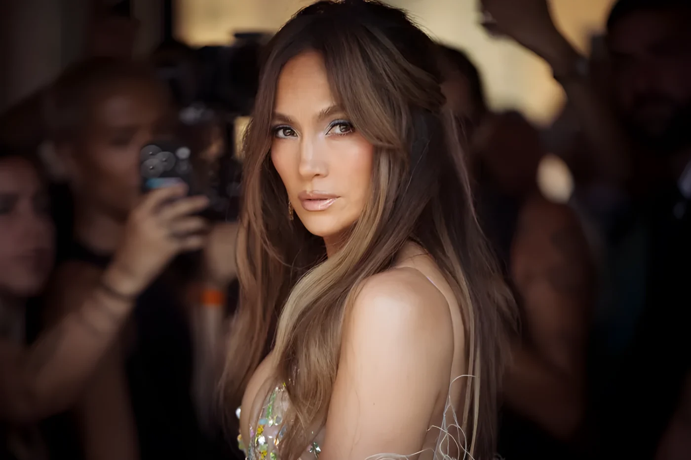 Jennifer Lopez in Paris, France on July 9, 2026.