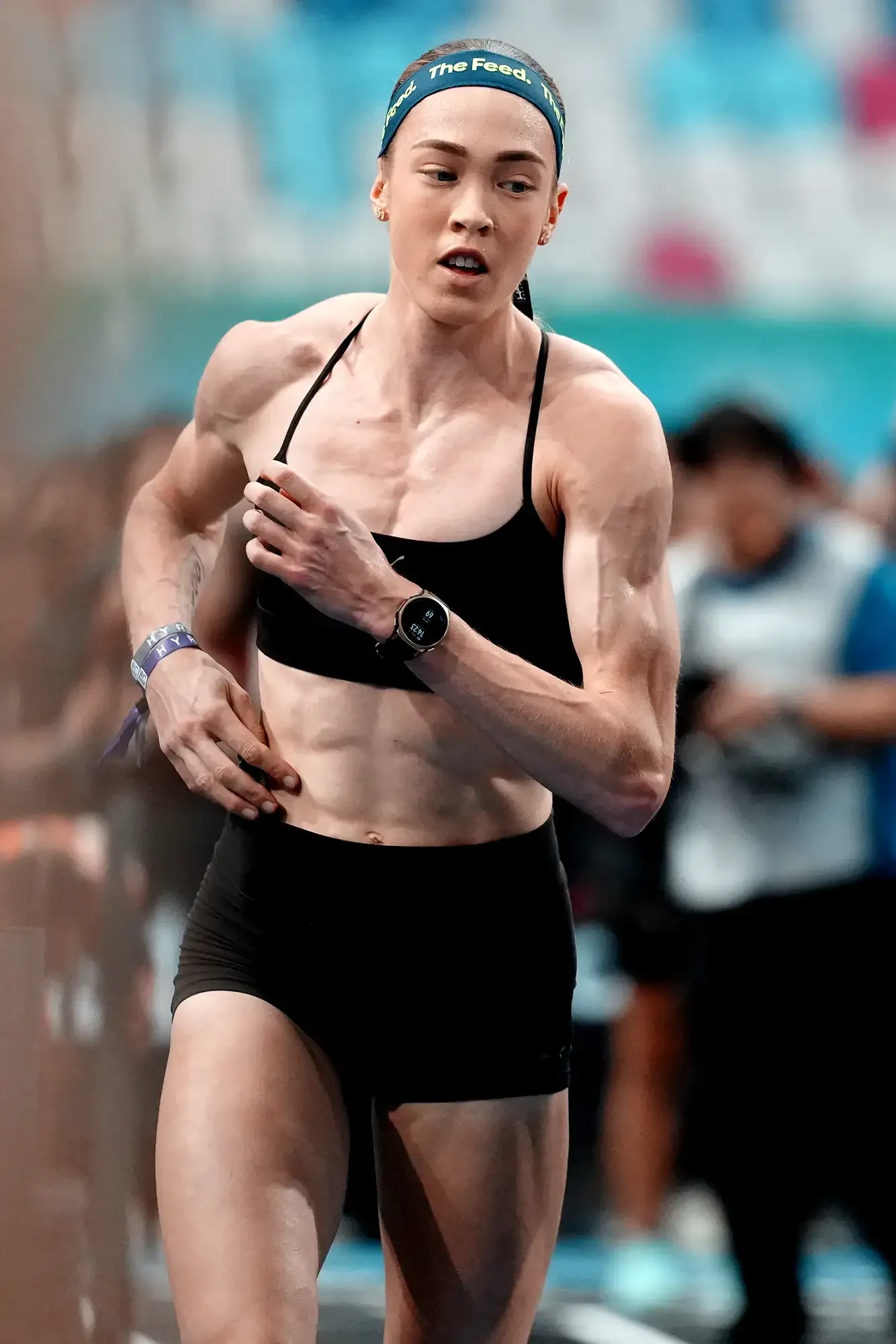 Joanna Wietrzyk of Australia in action during the HYROX Beijing 2026