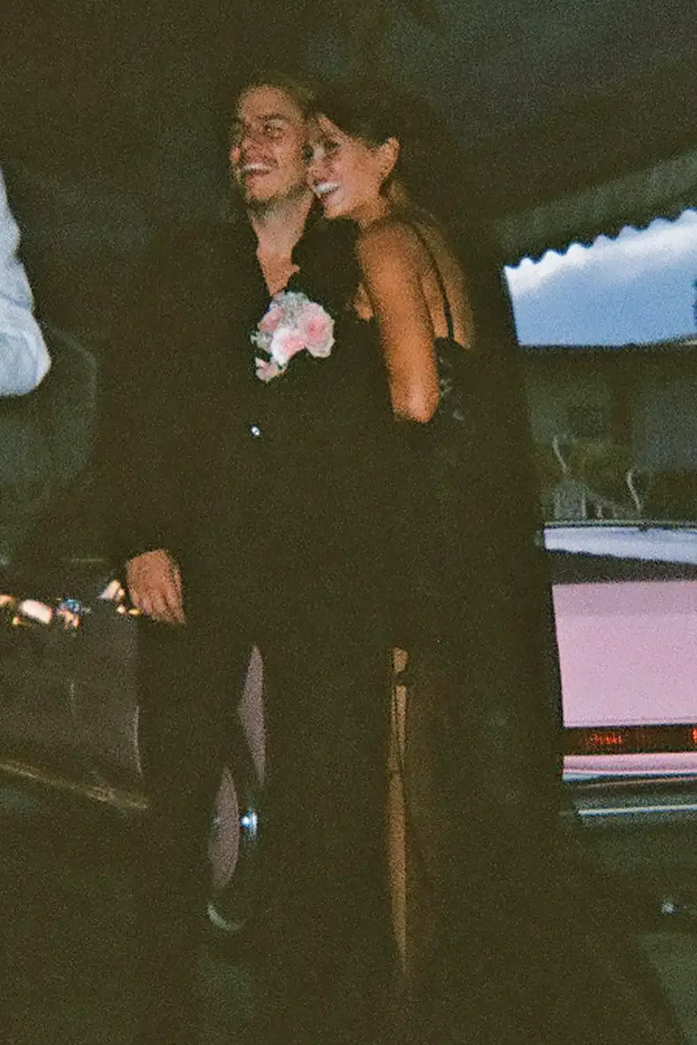 Jocelyn Hudon and Jake Manley on their wedding day.