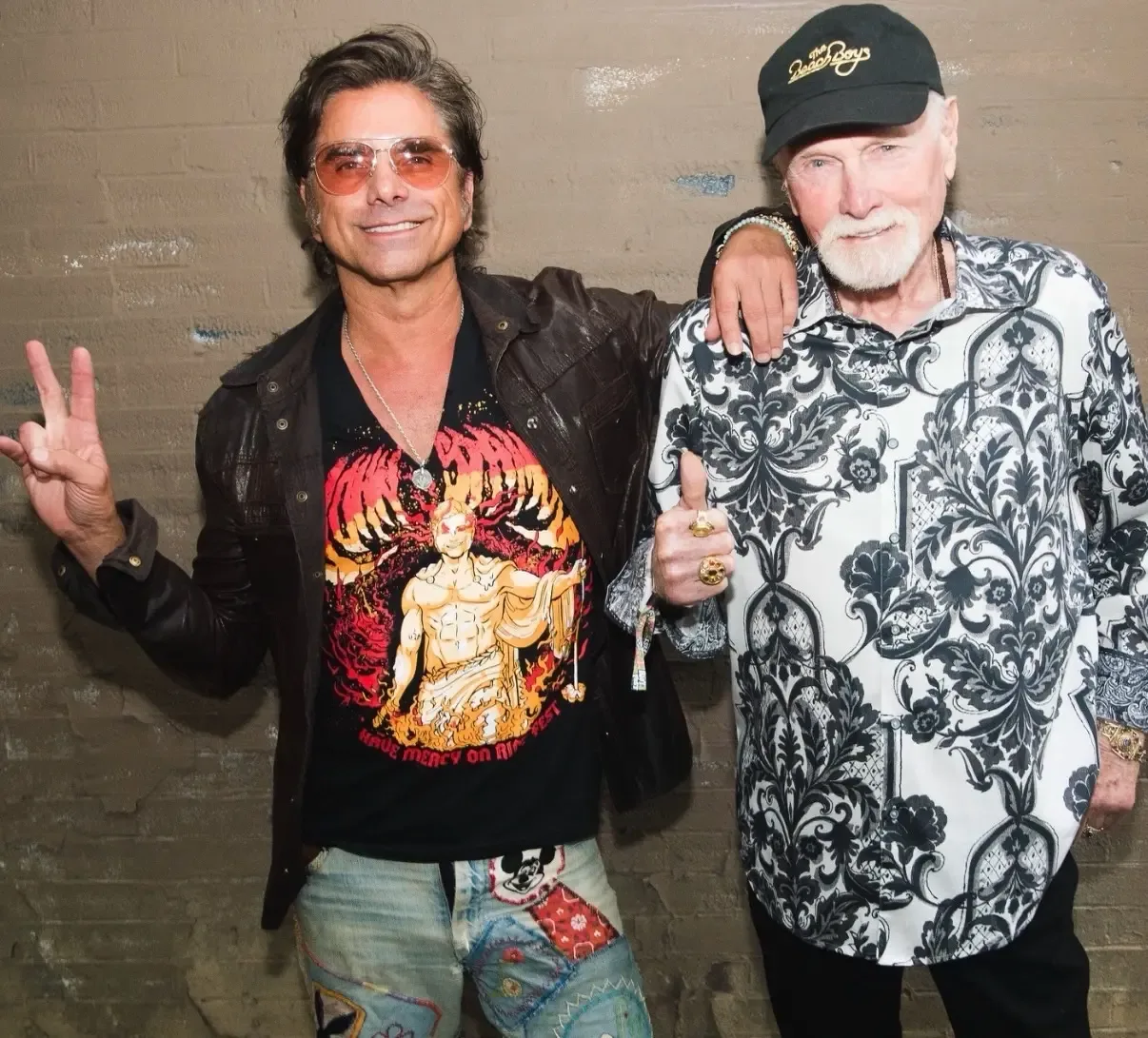 John Stamos and Mike Love