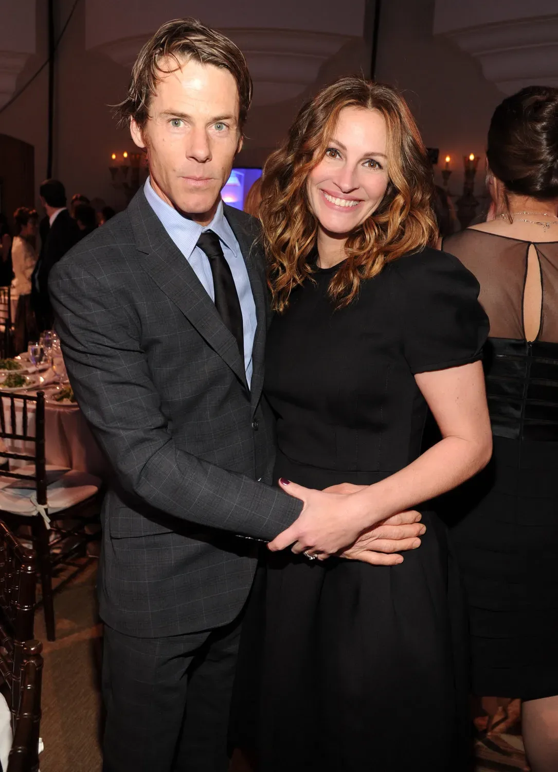 Julia Roberts and Danny Moder in 2014.