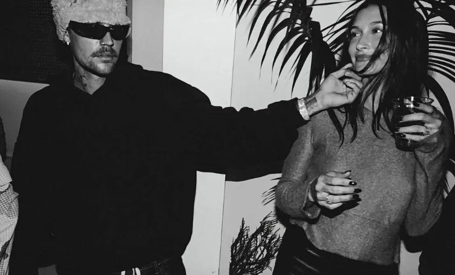 Justin Bieber and Hailey Bieber.