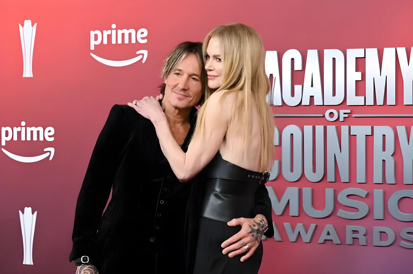 Keith Urban, Nicole Kidman at the 60th Academy Of Country Music Awards held at the Ford Center at The Star on May 08, 2025 in Frisco, Texas