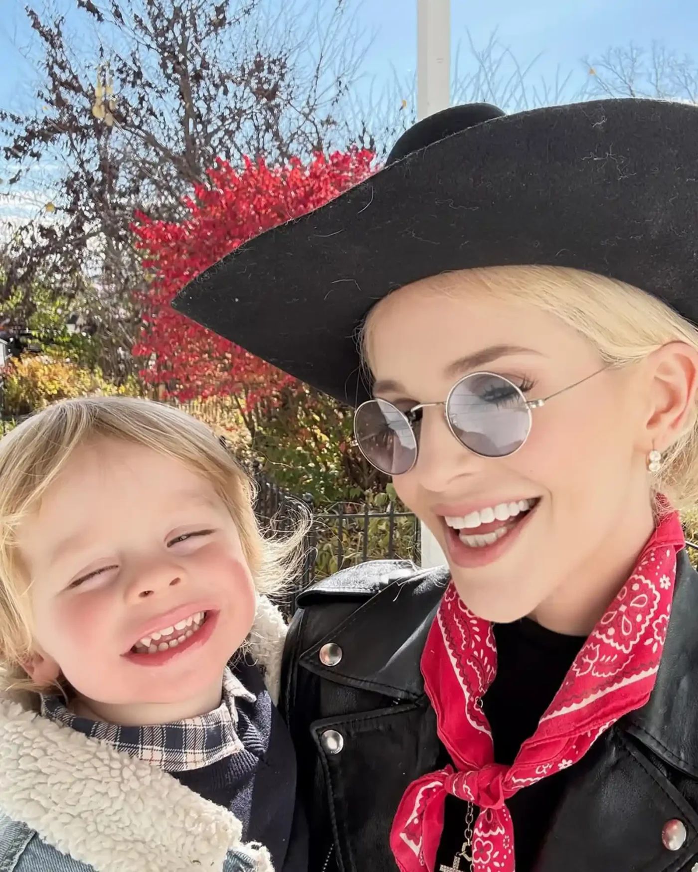 Kelly Osbourne and Son