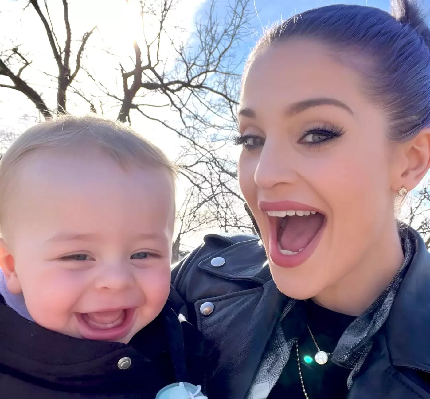 Kelly Osbourne shares a photo of her son Sidney