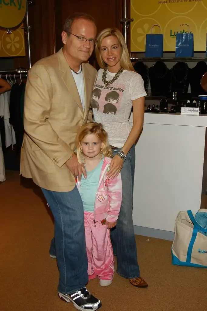 Kelsey Grammer, Camille Grammer, and Mason Grammer in 2006