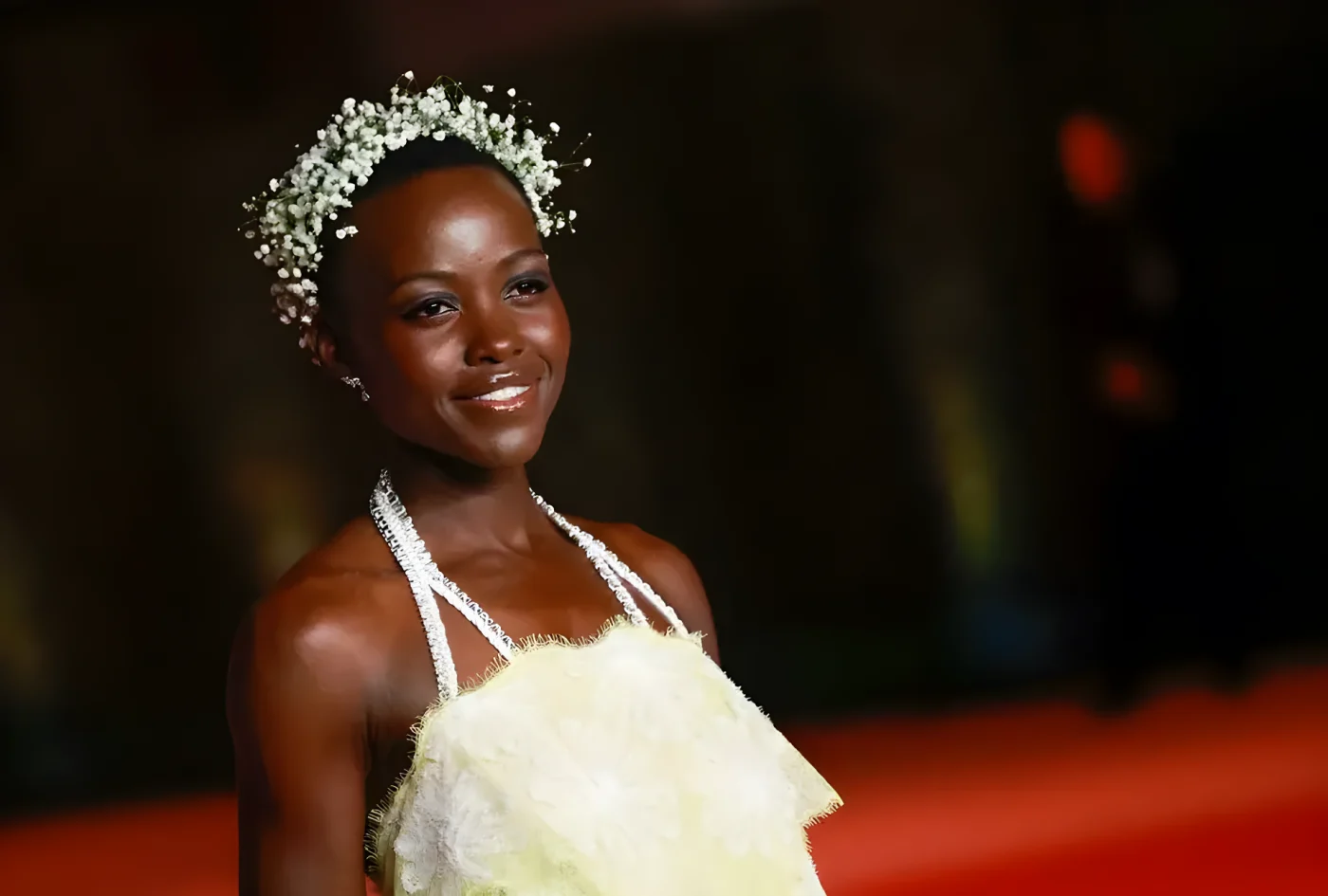 Kenyan-Mexican actress Lupita Nyong'o attends the 3rd Annual Academy Museum Gala at the Academy Museum of Motion Pictures in Los Angeles