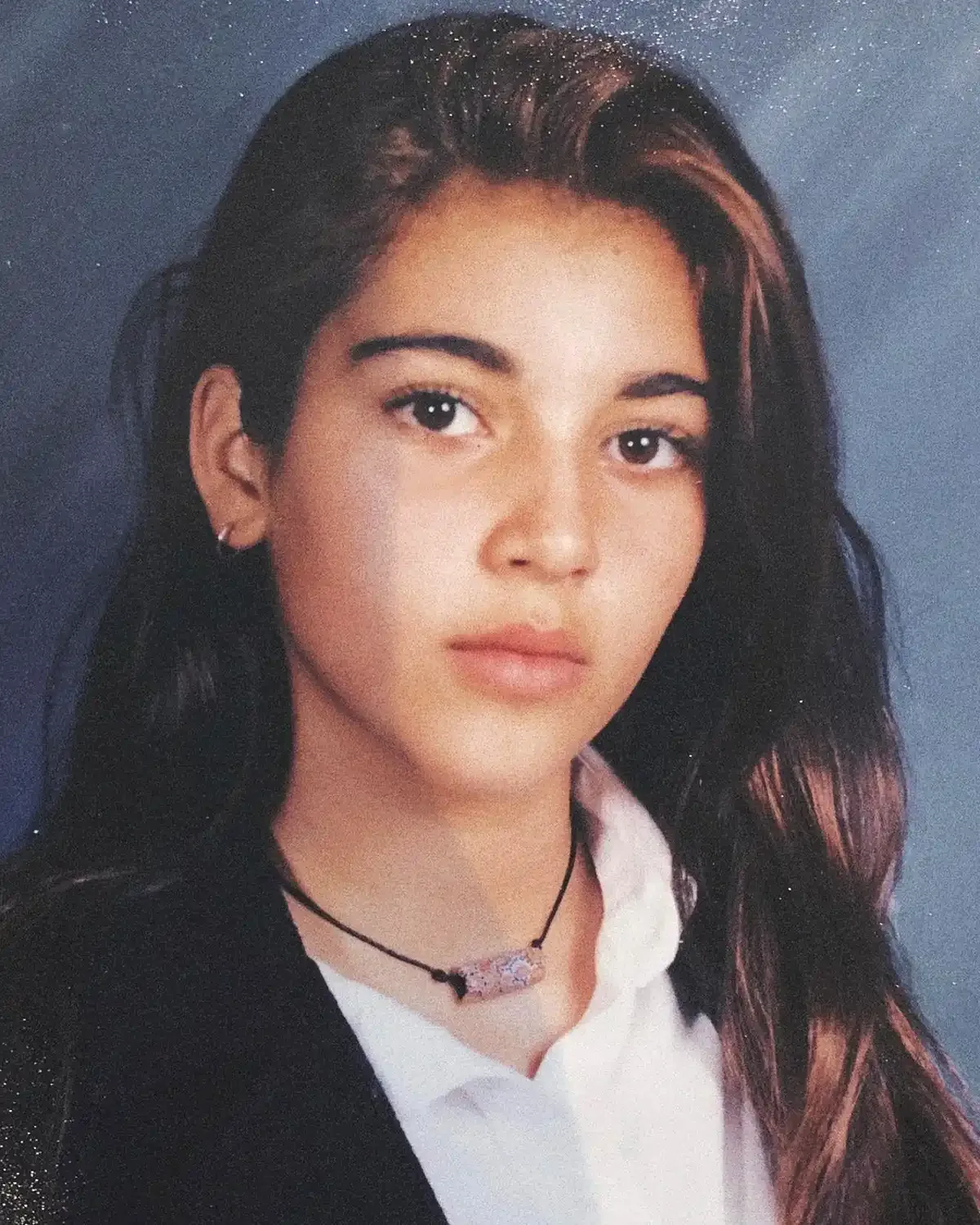 Kim Kardashian 7th Grade Instagram photo