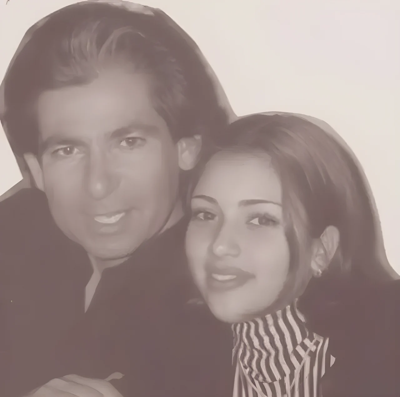 Kim Kardashian and her father, Robert Kardashian Sr.