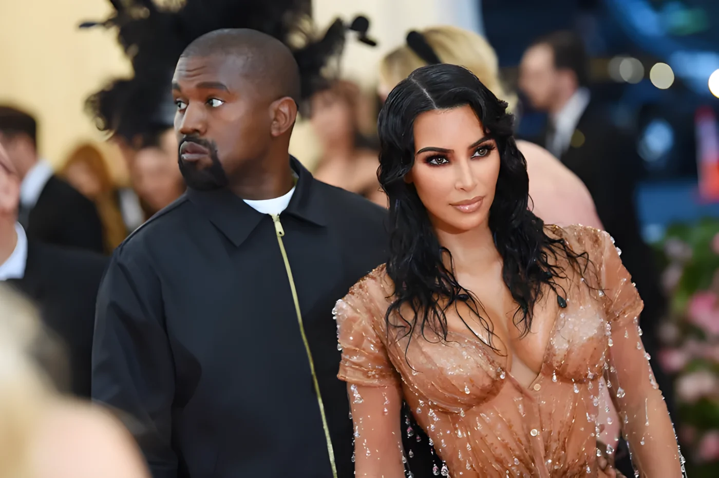 Kim Kardashian West and Kanye West attend the 2019 Met Gala on May 6, 2019 in New York City