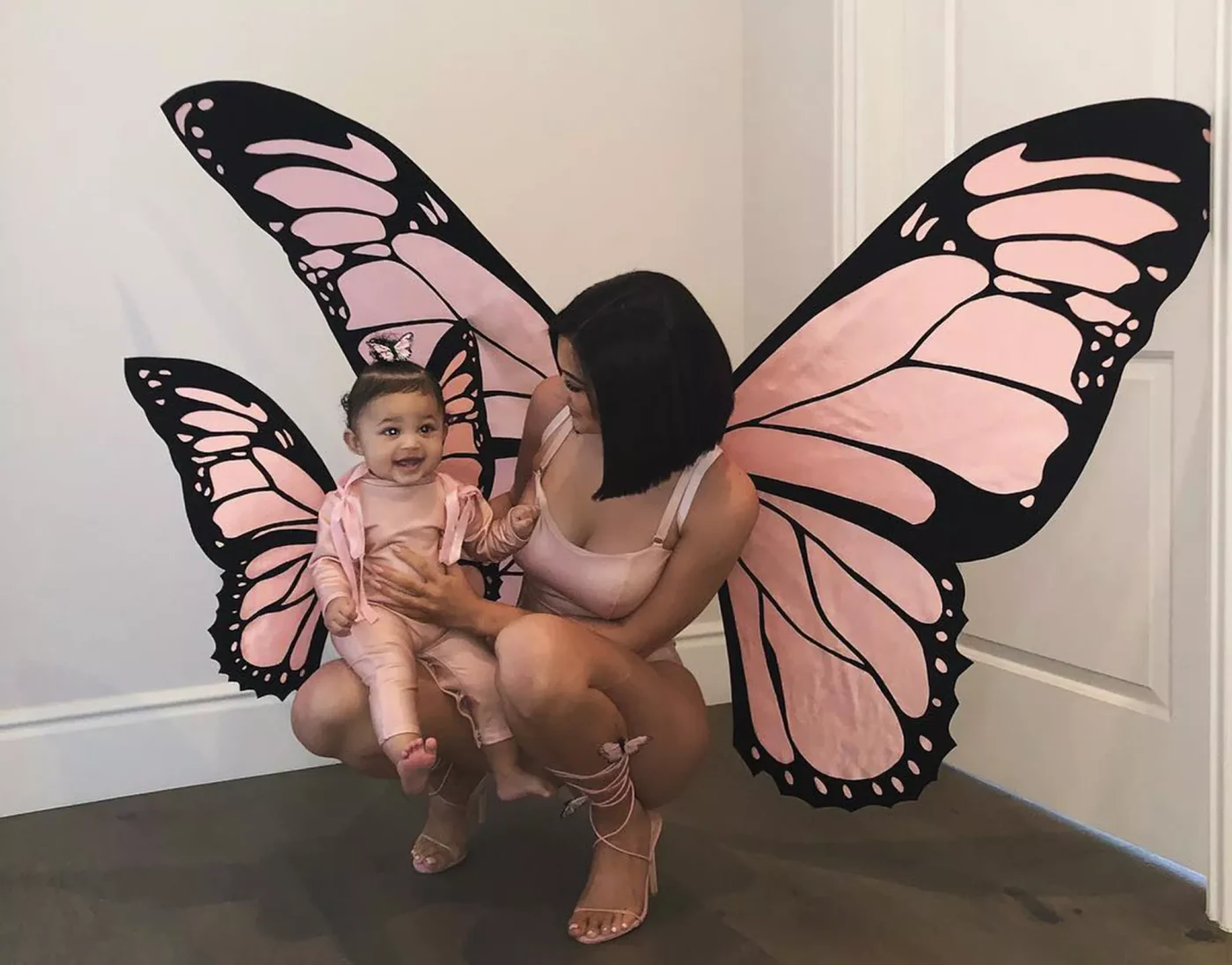Kylie Jenner and Stormi